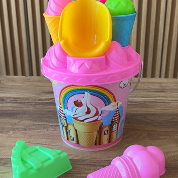 Set me lodra plazhi me akullore