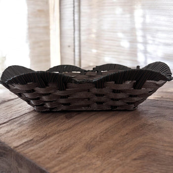 Shportë kashte drejtkëndore me valëzime