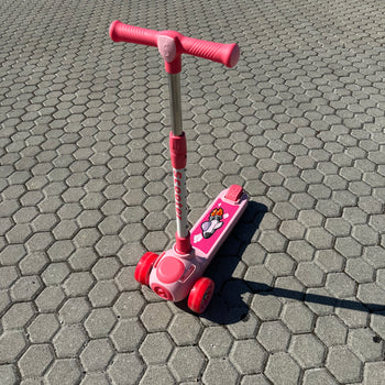 Skuter fëmijësh 3 rrota rozë