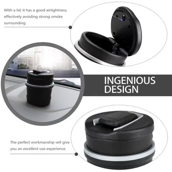 Hiriere për makinë me kapak dhe dritë LED, anti-erë