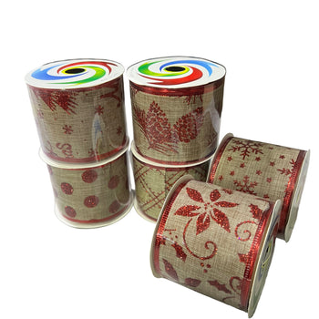 Shirit dekorues me dizenjo Krishtlimdjesh, lule, topa