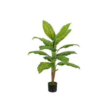 Degë dekorative artificiale me gjethe jeshile