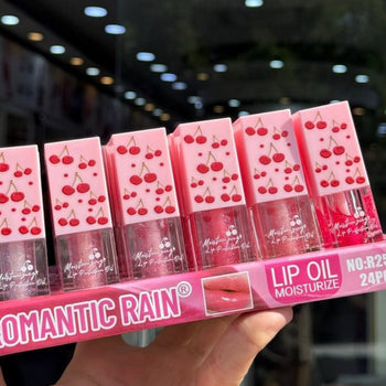 Lip Oil Romantic Rain me qershi 6 nuanca të ndryshme