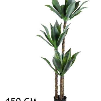 Lule artificiale me tre degëzime Aloe vera