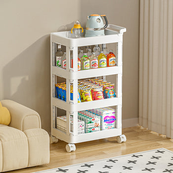 Raft organizues plastik me 3 kate