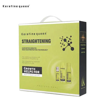 Set 3in1 për flokë Straightening (shampo, conditioner, serum)