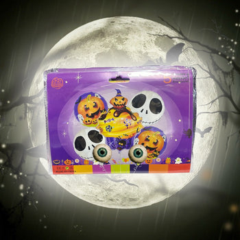 Set me 5 tullumbaca me dizenjo për Halloween