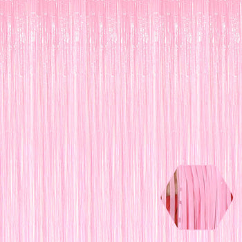 Perde me fije për dekor (Foil Fringe Curtains)