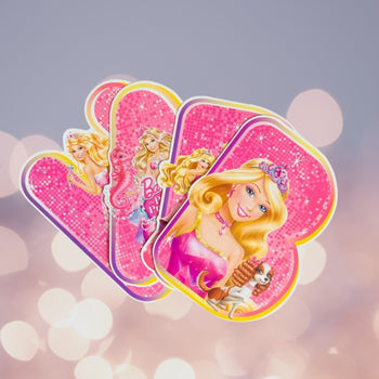 Banner me Barbie me shkrim ''Happy Birthday''