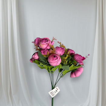 Tufë me 10 Peony të çelura